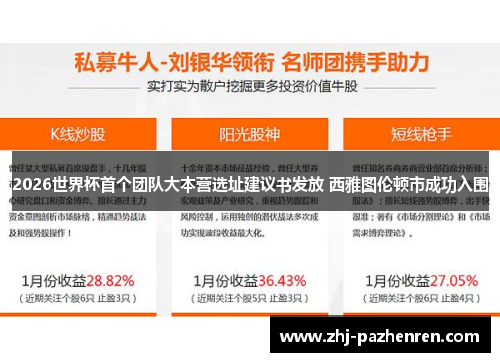 2026世界杯首个团队大本营选址建议书发放 西雅图伦顿市成功入围 2026世界杯首个团队大本营选址建议书发放 西雅图伦顿市成功入围